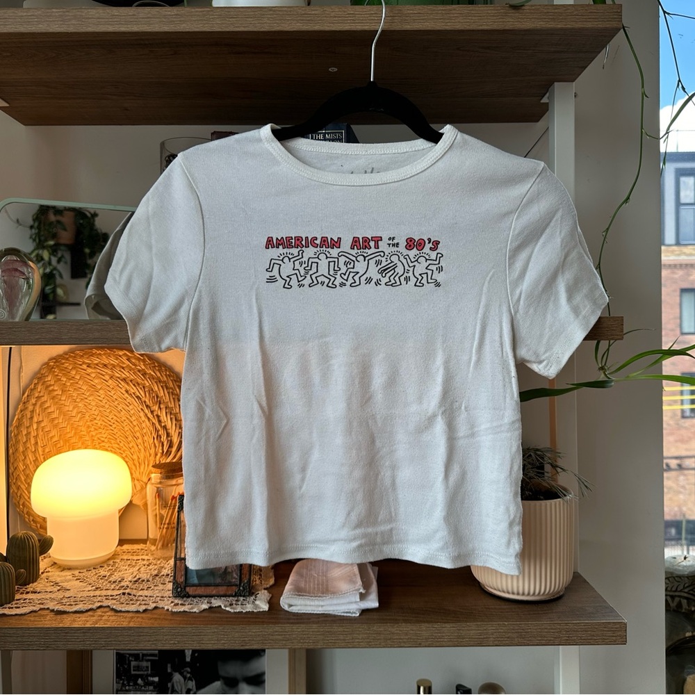 uo • keith haring baby tee